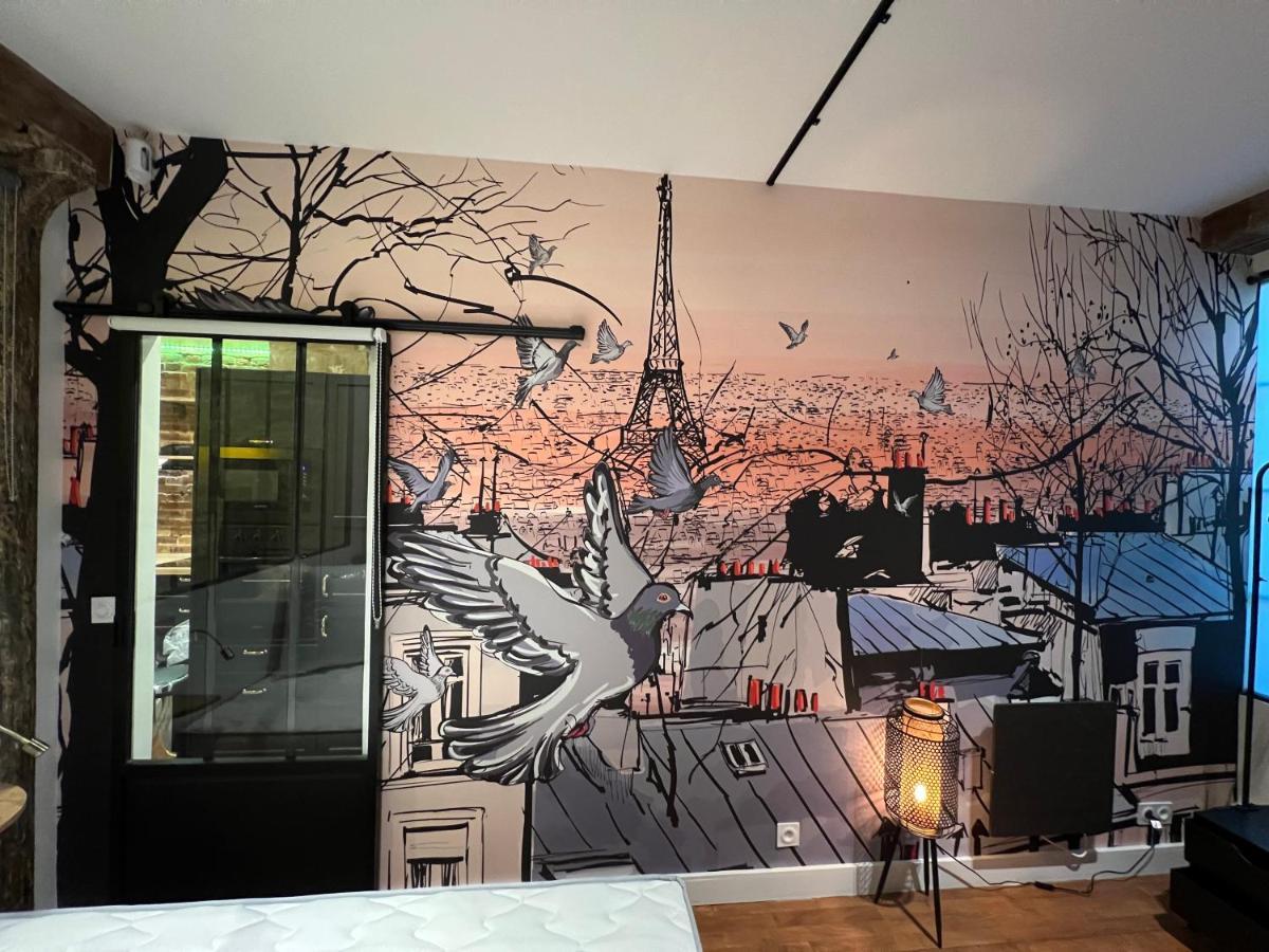Good Vibes Luxurious Loft In Paris 11Th, With Ac & Table Football Exterior foto